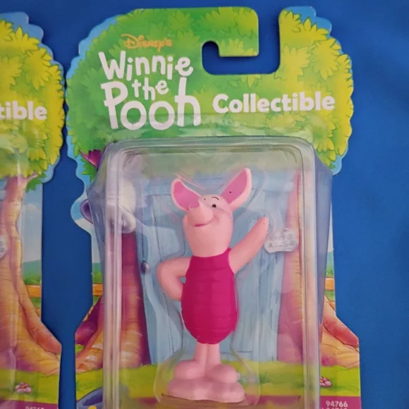Vintage Fisher Price 4 Piece Winnie The Pooh Collectable Toys. - Picture 6 of 7